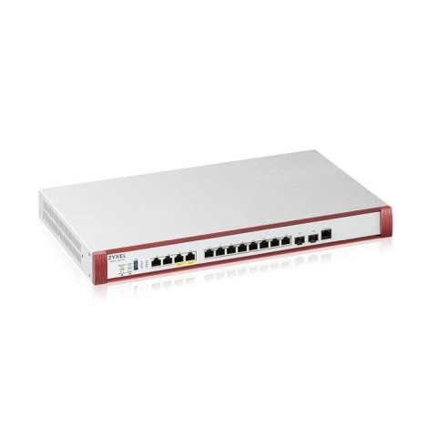 Firewall Zyxel USGFLEX700H bundle (+1 YR Gold Security Pack) 14xWAN/LAN SPI firewall: 15000 Mbps Max. IPsec VPN: 1000 Firewall Zyxel USGFLEX700H bundle (+1 YR Gold Security Pack) 14xWAN/LAN SPI firewall: 15000 Mbps Max. IPsec VPN: 1000