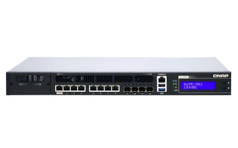 Qnap QuCPE-7012-D2166NT-64G, Intel Xeon D-2166NT, 8 x 2.5GbE RJ45 and 4 x 10GbE SFP+, 1 x network module, 1 x PCIe Gen3 x8 , 2 x Qnap QuCPE-7012-D2166NT-64G, Intel Xeon D-2166NT, 8 x 2.5GbE RJ45 and 4 x 10GbE SFP+, 1 x network module, 1 x PCIe Gen3 x8 , 2 x