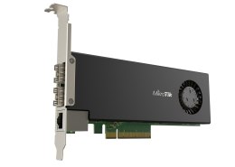 MikroTik Router Mikrotik CCR2004-1G-2XS-PCIe Total Ethernet  Ports:1; Architecture:ARM 64bit; CPU core:4