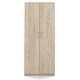 TOP E SHOP Szafa aktowa OLIV 2D 74x35xH180 sonoma