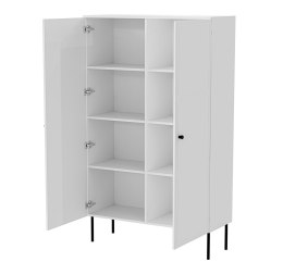 Cama MEBLE Witryna PALAZZO BIS 100x39x166 biały mat