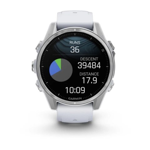 Garmin Fenix 8 AMOLED 43mm Srebrny Garmin Fenix 8 AMOLED 43mm Srebrny