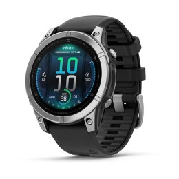 Garmin Zegarek sportowy Garmin Fenix E AMOLED 47mm Stainless Steel