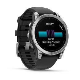 Garmin Zegarek sportowy Garmin Fenix E AMOLED 47mm Stainless Steel