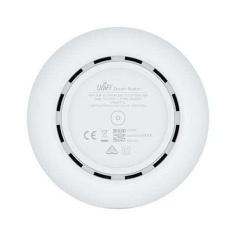 Router(Gateway), Kontroler UniFi, NVR, Switch PoE, Access Point Wi-Fi 6 Ubiquiti UniFi Dream Router (UDR-EU) Router(Gateway), Kontroler UniFi, NVR, Switch PoE, Access Point Wi-Fi 6 Ubiquiti UniFi Dream Router (UDR-EU)