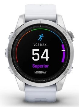 Garmin Zegarek sportowy Garmin Epix PRO (Gen 2) AMOLED 42mm SS Whitestone/Srebrny