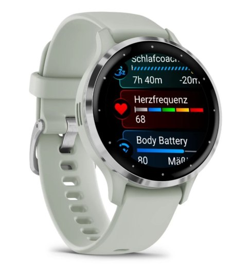 Zegarek Garmin Venu 3S 41mm Srebrny Zegarek Garmin Venu 3S 41mm Srebrny