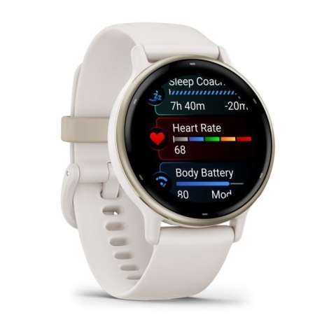 Zegarek Garmin Vivoactive 5 42mm Kremowo-złoty Zegarek Garmin Vivoactive 5 42mm Kremowo-złoty