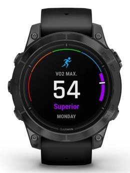 Garmin Zegarek sportowy Garmin EPIX PRO (GEN 2) AMOLED 47mm Slate Gray Black/Black Band
