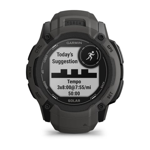 Zegarek sportowy Garmin Instinct 2X SOLAR Grafitowy Zegarek sportowy Garmin Instinct 2X SOLAR Grafitowy