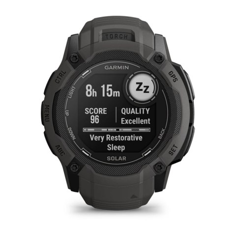 Zegarek sportowy Garmin Instinct 2X SOLAR Grafitowy Zegarek sportowy Garmin Instinct 2X SOLAR Grafitowy