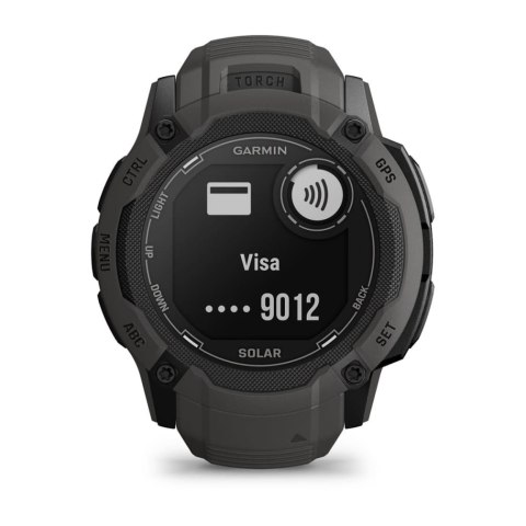 Zegarek sportowy Garmin Instinct 2X SOLAR Grafitowy Zegarek sportowy Garmin Instinct 2X SOLAR Grafitowy