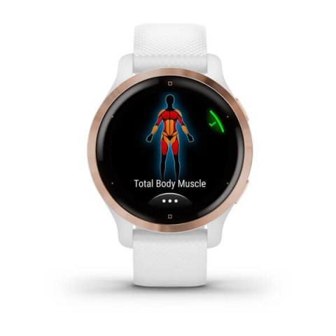 Zegarek sportowy Garmin Venu 2S Biały Zegarek sportowy Garmin Venu 2S Biały