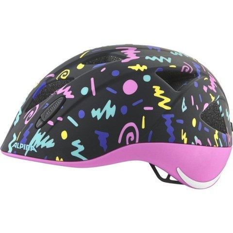 Kask rowerowy ALPINA XIMO FLASH BLACK-CONFETTI MATT 49-54 Kask rowerowy ALPINA XIMO FLASH BLACK-CONFETTI MATT 49-54