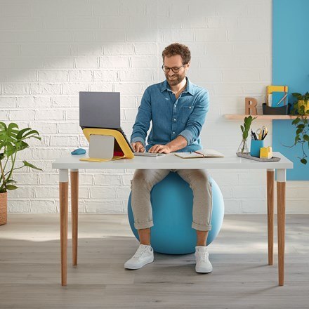 LEITZ Piłka do siedzenia Ergo Cosy, niebieska LEITZ Piłka do siedzenia Ergo Cosy, niebieska