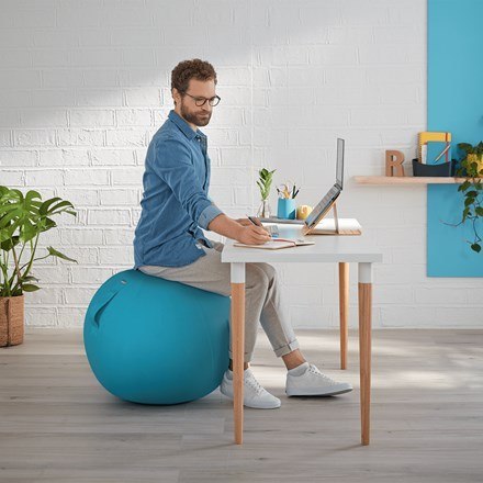 LEITZ Piłka do siedzenia Ergo Cosy, niebieska LEITZ Piłka do siedzenia Ergo Cosy, niebieska