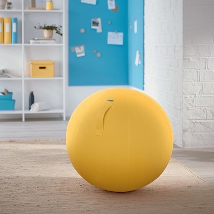 LEITZ Piłka do siedzenia Ergo Cosy, żółta LEITZ Piłka do siedzenia Ergo Cosy, żółta