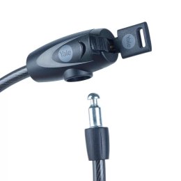Yale Linka rowerowa stalowa na klucz 10x600mm Yale Essential Security Keyed Cable Lock 10mm