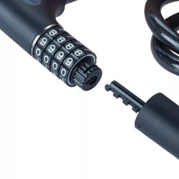 Yale Linka rowerowa stalowa z zamkiem szyfrowym i kluczem 12x1000mm Yale Essential Security Combination & Key Cable Lock