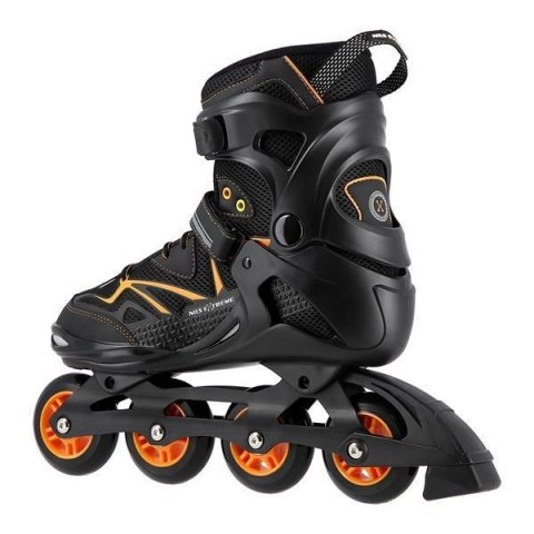 Łyżworolki NILS Extreme NA9022 czarno-pomarańczowe rozm. 42 (WYPRZEDAŻ) Łyżworolki NILS Extreme NA9022 czarno-pomarańczowe rozm. 42 (WYPRZEDAŻ)