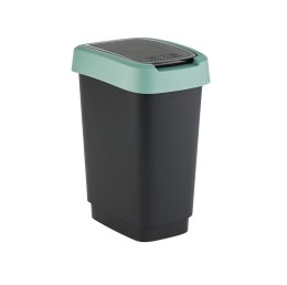 Rotho Rotho kosz na śmieci obrotowy TWIST zielony 10L