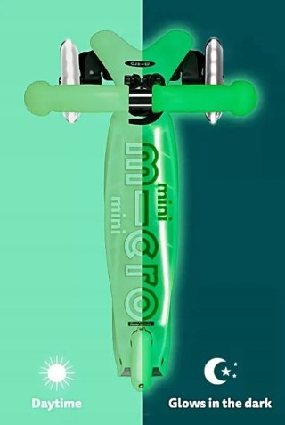 Hulajnoga Mini Micro Deluxe Glow LED Plus Icy Lime