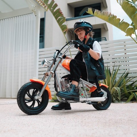 Motorek elektryczny XRIDER Cruiser 12 Plus Aplikacja Pomarańczowo-czarny Motorek elektryczny XRIDER Cruiser 12 Plus Aplikacja Pomarańczowo-czarny
