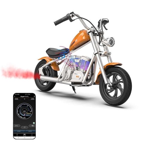 Motorek elektryczny XRIDER Cruiser 12 Plus Aplikacja Pomarańczowo-czarny Motorek elektryczny XRIDER Cruiser 12 Plus Aplikacja Pomarańczowo-czarny