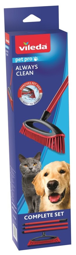 VILEDA Szczotka do zamiatania sierści i włosów Vileda Always Clean PET PRO