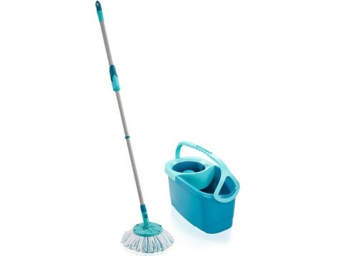 Zestaw Clean Twist Mop Ergo na kółkach Leifheit (WYPRZEDAŻ) Zestaw Clean Twist Mop Ergo na kółkach Leifheit (WYPRZEDAŻ)