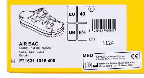 Klapki Scholl AIR BAG Klapki Scholl AIR BAG