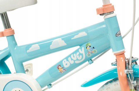 Rower dziecięcy TOIMSA Bluey 12" Błękitno-limonkowy Rower dziecięcy TOIMSA Bluey 12" Błękitno-limonkowy