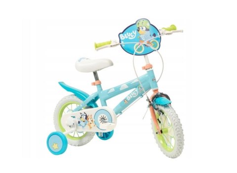 Rower dziecięcy TOIMSA Bluey 12" Błękitno-limonkowy Rower dziecięcy TOIMSA Bluey 12" Błękitno-limonkowy