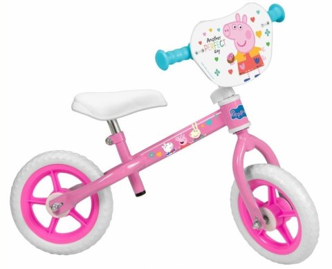 Rowerek biegowy 10" Świnka Peppa różowy 195 Rowerek biegowy 10" Świnka Peppa różowy 195