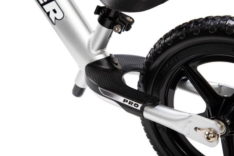 Strider Rowerek Biegowy 12" PRO Silver Srebrny ST-P4SI Strider Rowerek Biegowy 12" PRO Silver Srebrny ST-P4SI