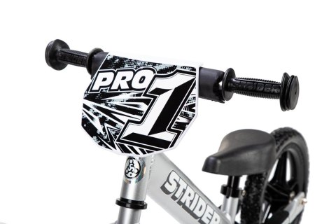 Strider Rowerek Biegowy 12" PRO Silver Srebrny ST-P4SI Strider Rowerek Biegowy 12" PRO Silver Srebrny ST-P4SI