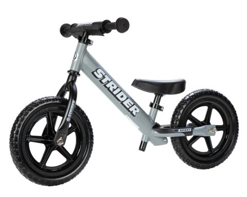 Strider Rowerek Biegowy 12" Sport Szary Czarny ST-S4MG Strider Rowerek Biegowy 12" Sport Szary Czarny ST-S4MG