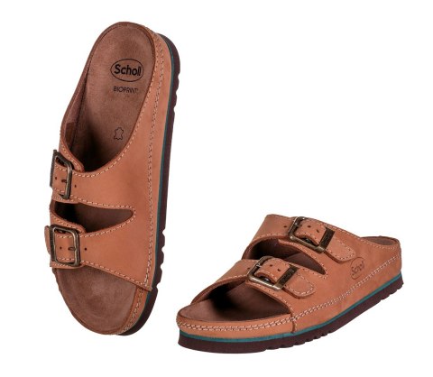 Wygodne sandały Scholl AIR BAG BACK STRAP BRĄZ 46 Wygodne sandały Scholl AIR BAG BACK STRAP BRĄZ 46