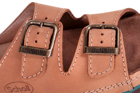 Wygodne sandały Scholl AIR BAG BACK STRAP BRĄZ 46 Wygodne sandały Scholl AIR BAG BACK STRAP BRĄZ 46