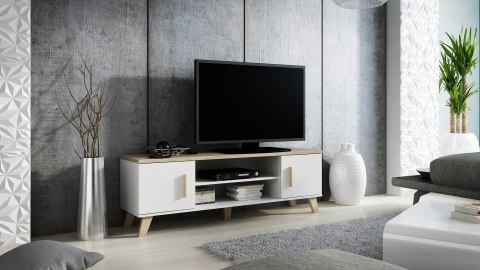 RTV LOTTA 160 2D2K biały+ dąb sonoma RTV LOTTA 160 2D2K biały+ dąb sonoma