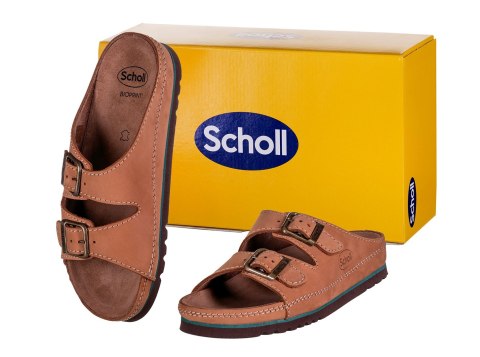 Wygodne sandały Scholl AIR BAG BACK STRAP BRĄZ 37 Wygodne sandały Scholl AIR BAG BACK STRAP BRĄZ 37