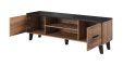 Cama MEBLE RTV LOTTA 160 2D2K wotan + czarny mat