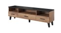 Cama MEBLE RTV LOTTA 180 3S3K wotan + czarny mat