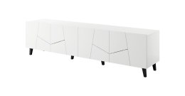 Cama MEBLE Szafka RTV ETNA 200x42x52 biały mat
