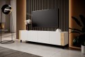Cama MEBLE Szafka RTV FARO 200x42x52 biały mat + dąb craft