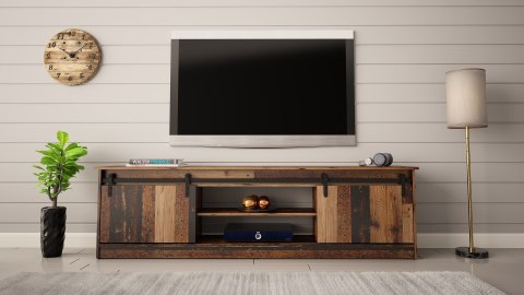 Szafka RTV GRANERO 200x56,7x35 old wood Szafka RTV GRANERO 200x56,7x35 old wood
