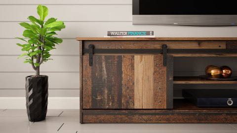 Szafka RTV GRANERO 200x56,7x35 old wood Szafka RTV GRANERO 200x56,7x35 old wood