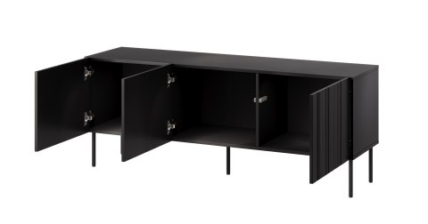 Szafka RTV ISLA 150,5x40x60 czarny mat Szafka RTV ISLA 150,5x40x60 czarny mat