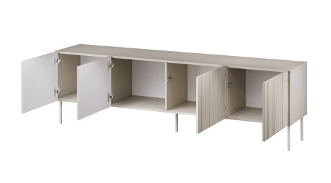 Szafka RTV ISLA 200x40x60 kaszmir mat Szafka RTV ISLA 200x40x60 kaszmir mat