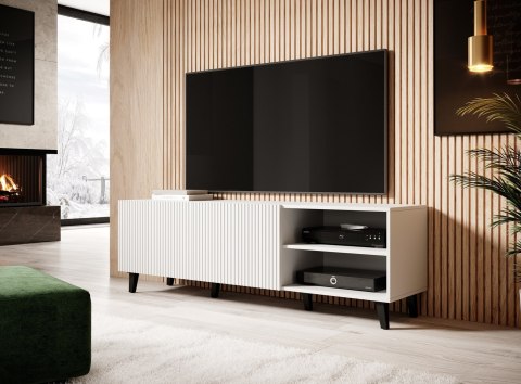 Szafka RTV PAFOS 150x40x52 biały mat Szafka RTV PAFOS 150x40x52 biały mat